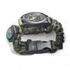 Survival Kits Bangle Watch Whistle Compass Flintstone Fire Starter